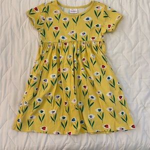 Hanna Andersson yellow ladybug print dress 8